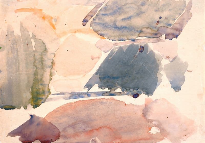 Farvestudie til Langelinie-billedet III (1922 - 1927) as a canvas print
