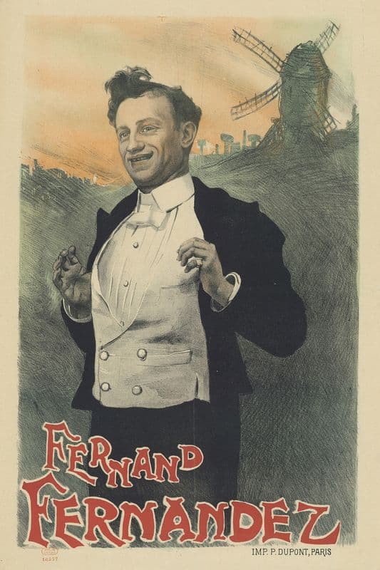 Fernand Fernandez as a canvas print