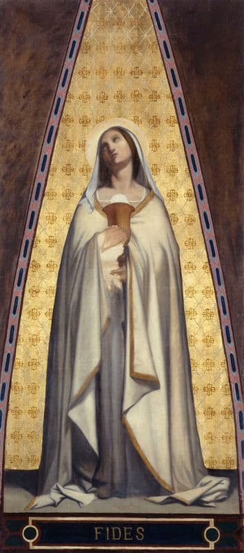Fides as a canvas print