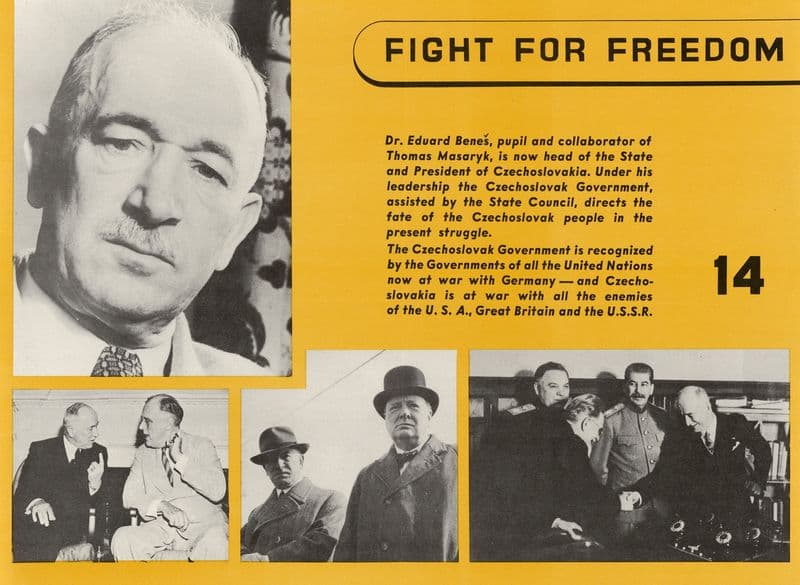 Fight for Freedom – Czechoslovakia as a canvas print