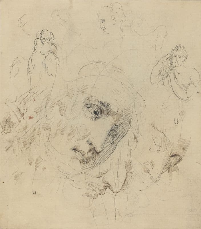 Figure Studies as a canvas print