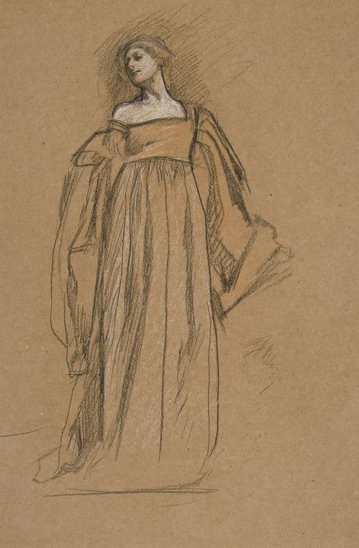 Figure study for ‘Measure for Measure’ III as a canvas print
