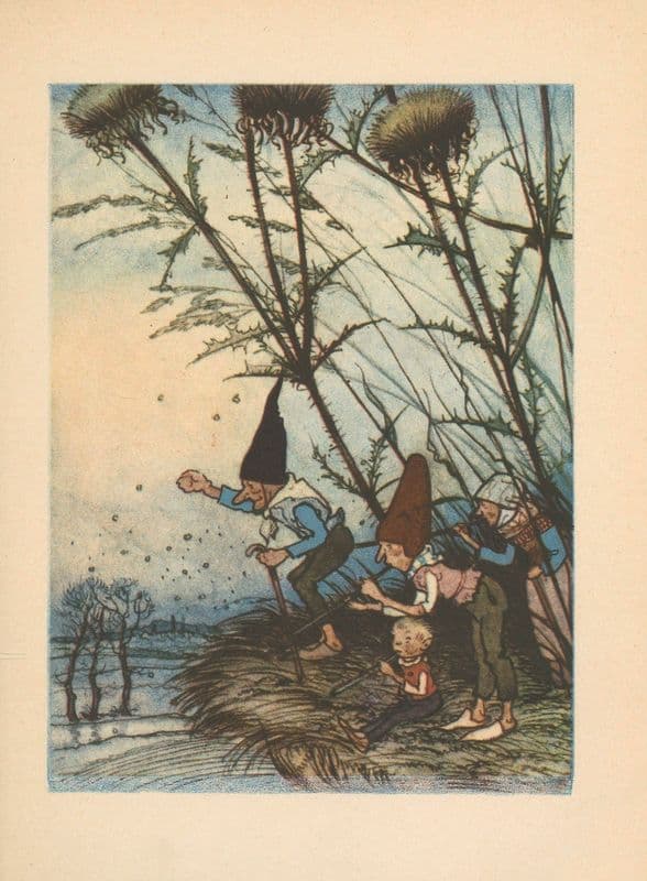 Fingerhütchen und andere Elfengeschichten Pl.07 as a canvas print