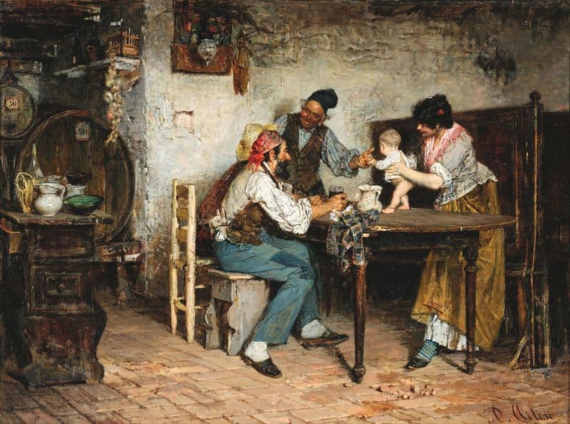 First Steps (El fio de mio fio) as a canvas print