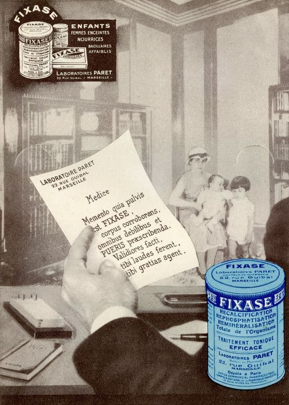 Fixase (1910-1950) as a canvas print