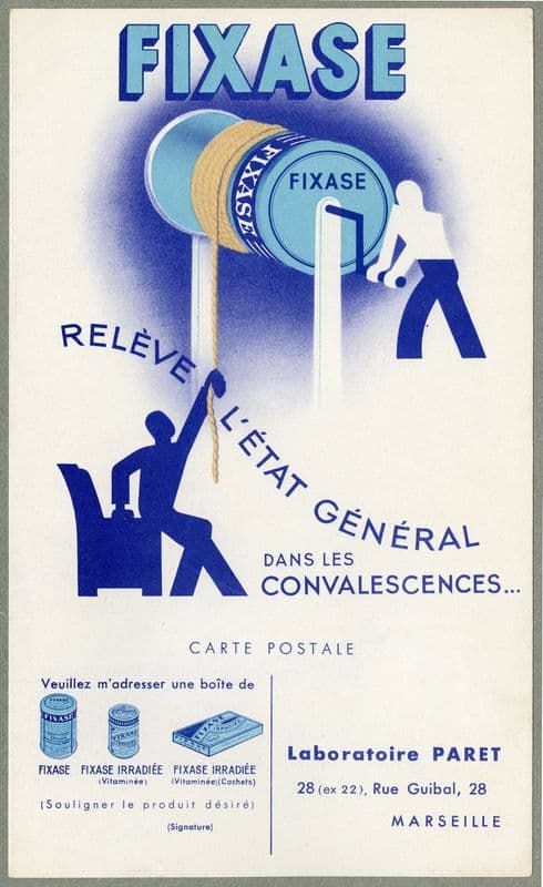 Fixase (1910-1950) as a canvas print