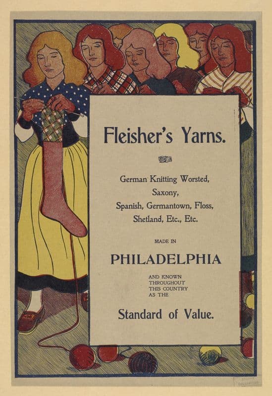 Fleisher’s yarns. (1895 - 1917) as a canvas print
