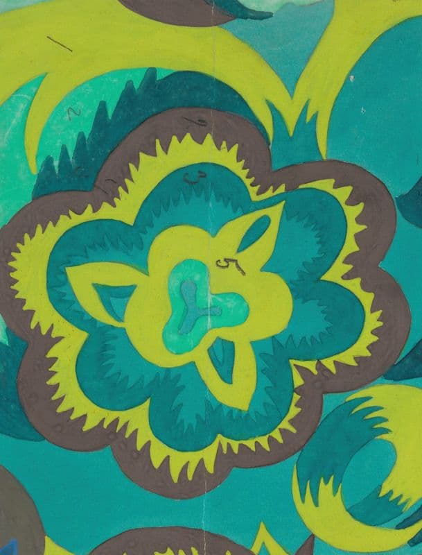 Flora (1911–14) as a canvas print