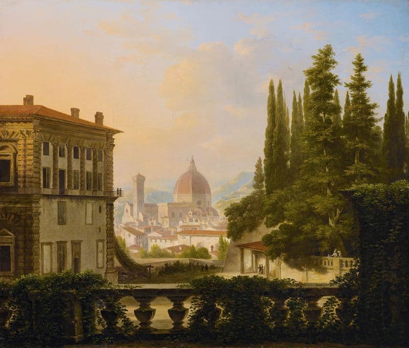 Florence From The Boboli Gardens as a canvas print