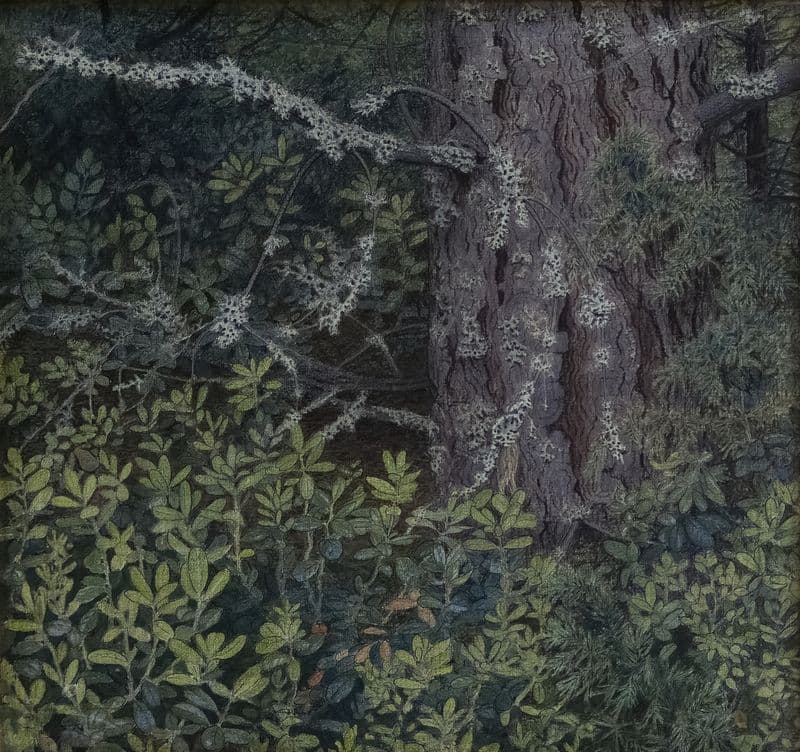 Foliage as a canvas print
