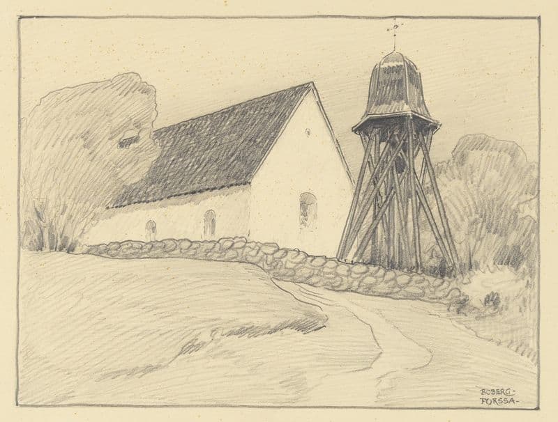Forssa (1915-1924) as a canvas print
