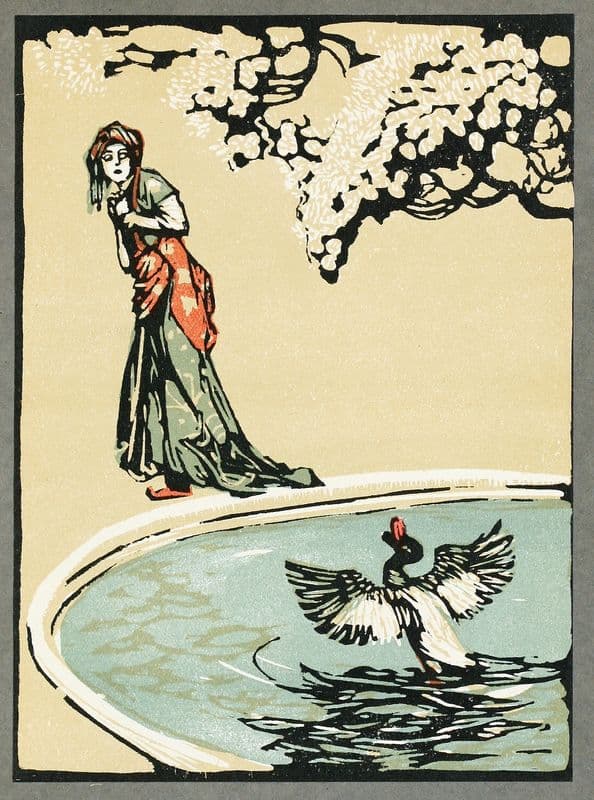 Forty-four Turkish fairy tales Pl 45 as a canvas print