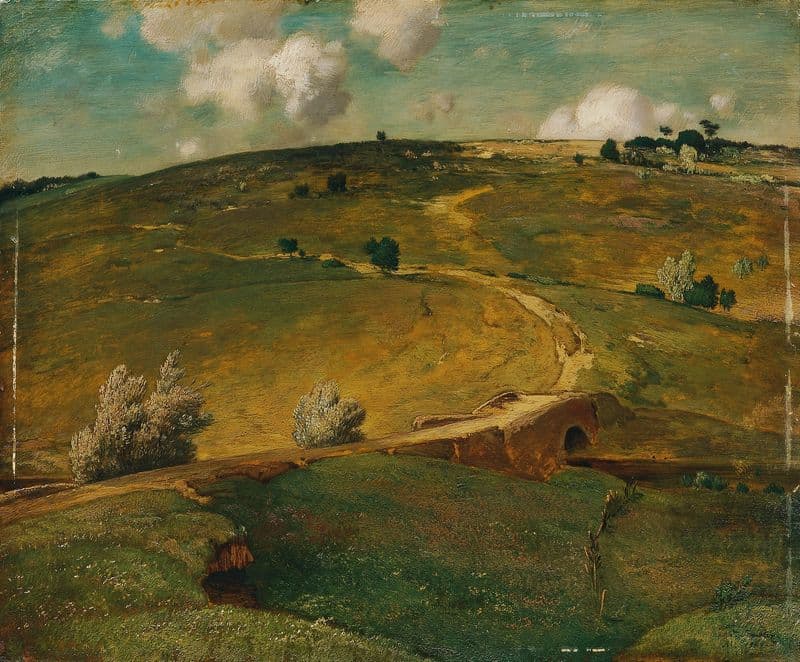Fränkische Landschaft as a canvas print