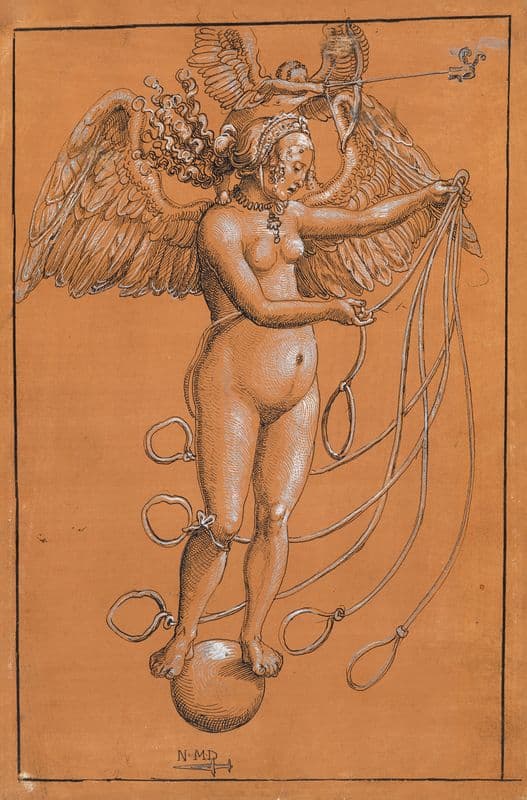 Frau Venus as a canvas print