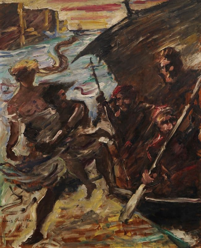 Frauenraub as a canvas print
