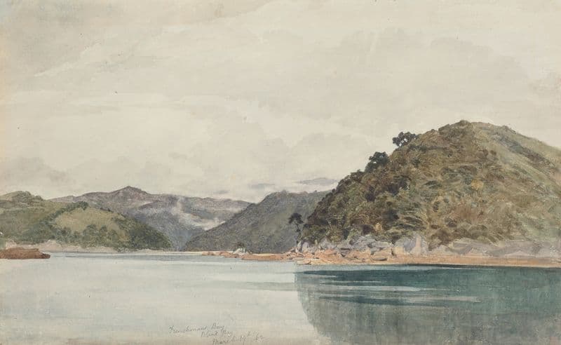 Frenchman’s Bay and Blind Bay as a canvas print