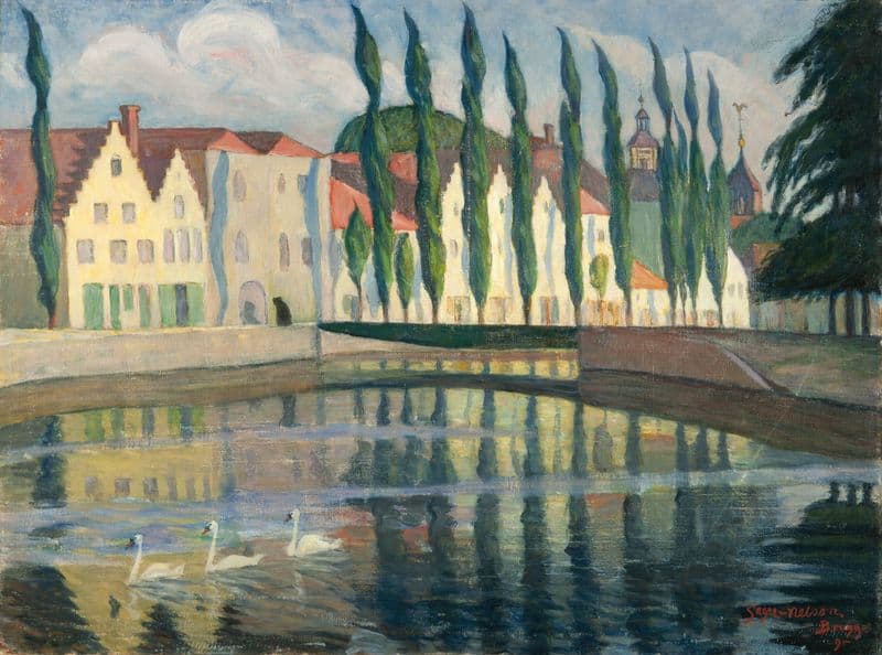 From Bruges as a canvas print