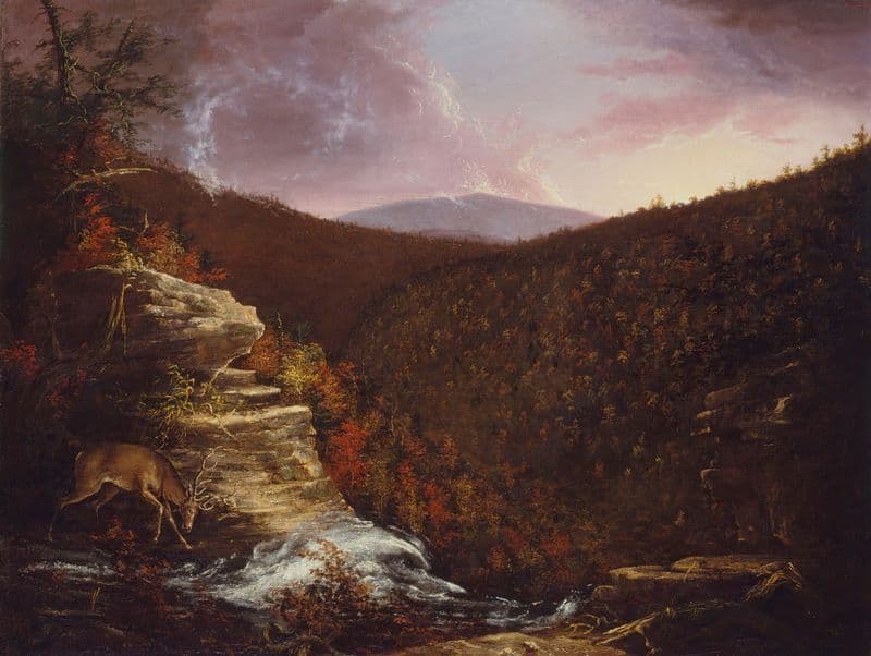 From the Top of Kaaterskill Falls as a canvas print