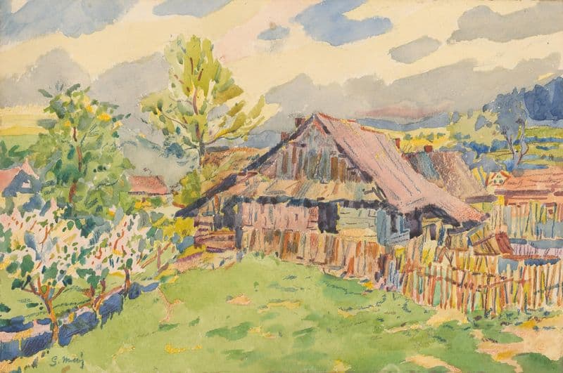 From Važec (1925–1930) as a canvas print