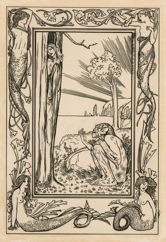 Frontispiece to act 1 of Bell’s edition of The tempest as a canvas print
