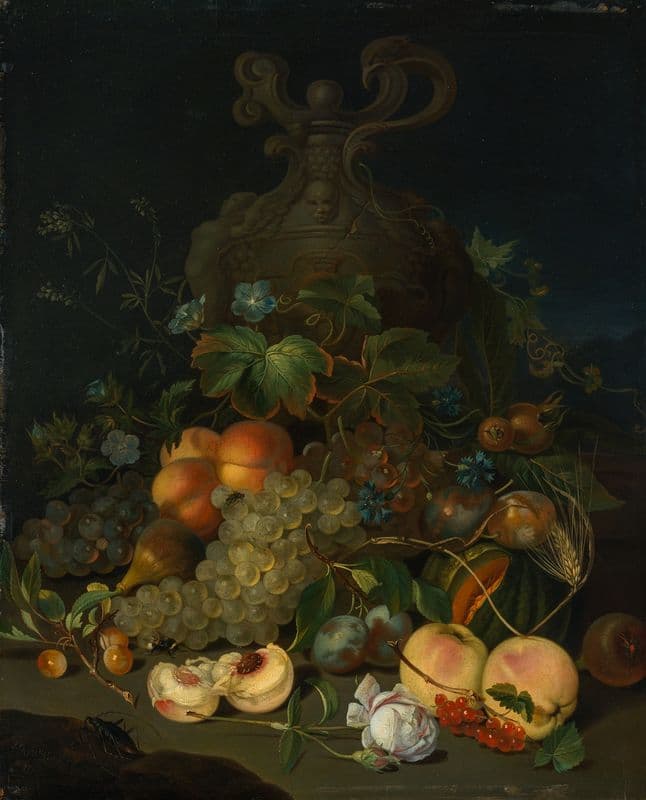 Fruchtstillleben as a canvas print