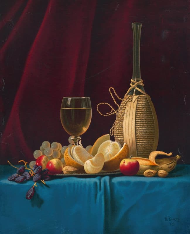 Fruits d’hiver as a canvas print