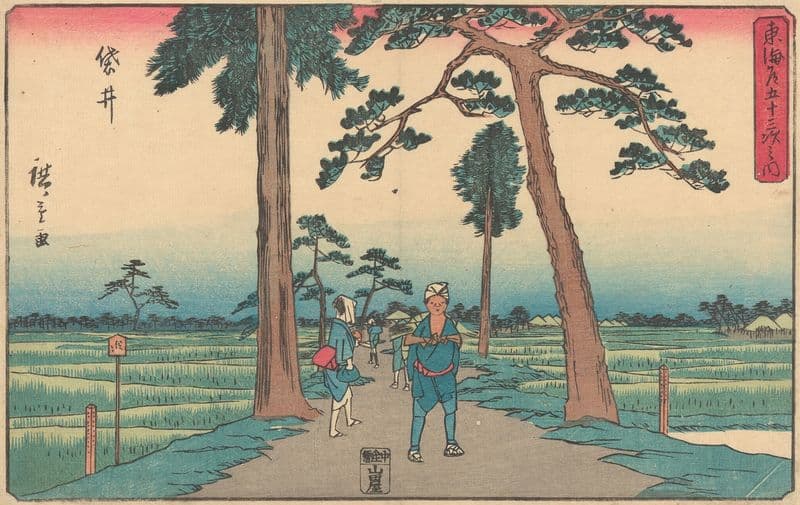 Fukuroi (ca. 1841–1842) as a canvas print