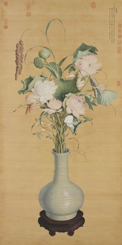 Gathering of Auspicious Signs as a canvas print