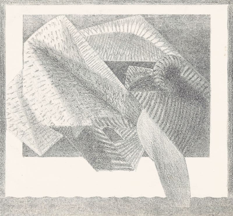 Geabstraheerde vogel as a canvas print