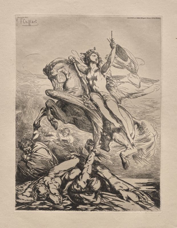 Genius of the Arts as a canvas print