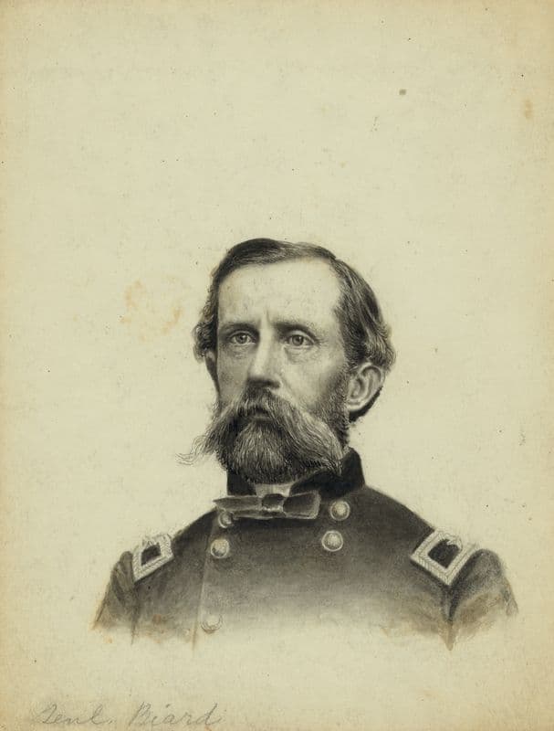 Genl Biard (1862-1865) as a canvas print