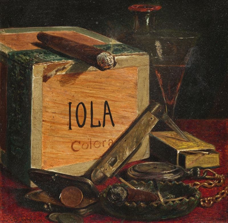 Gentlemen’s Still Life as a canvas print