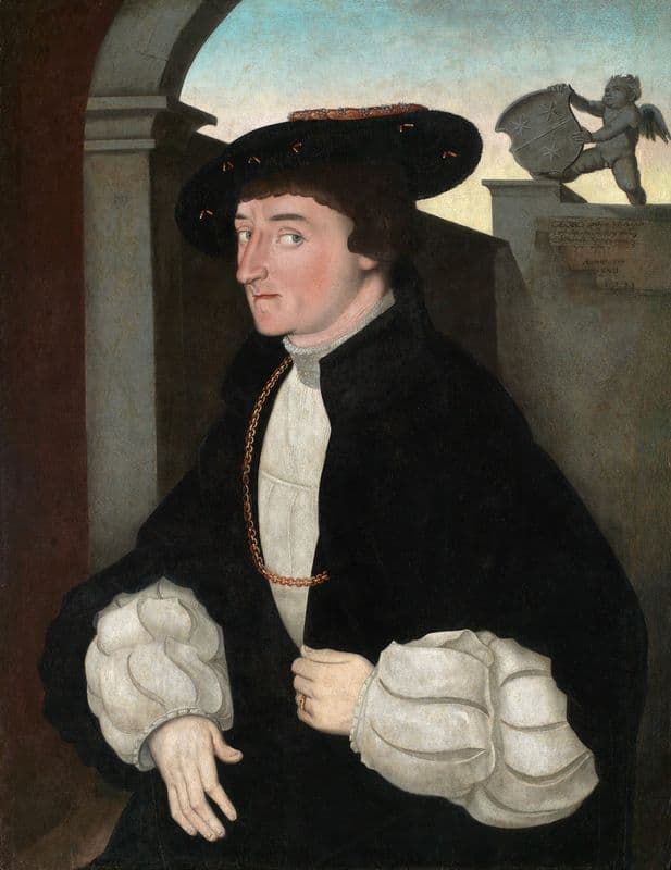 Georg I. Graf zu Erbach as a canvas print