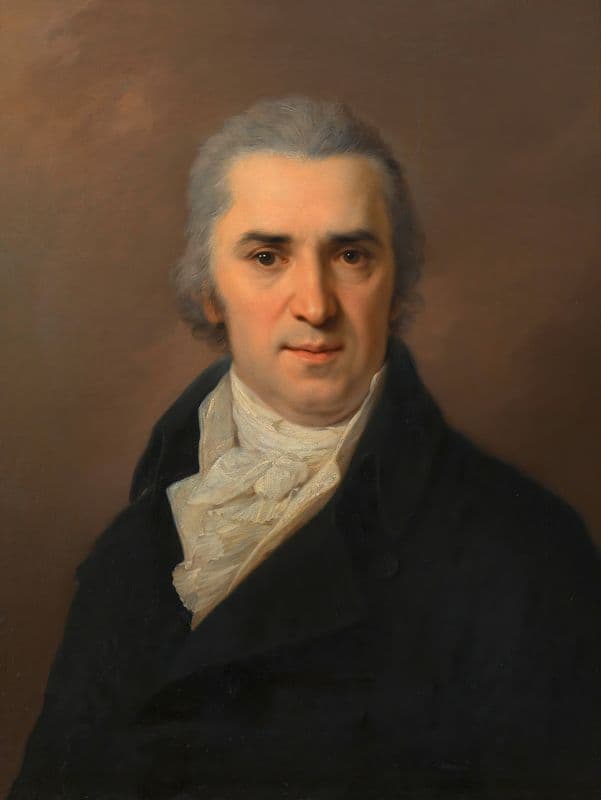 Georg Prohaska, Professor der Augenheilkunde, Anatomie, Physiologie (around 1800) as a canvas print
