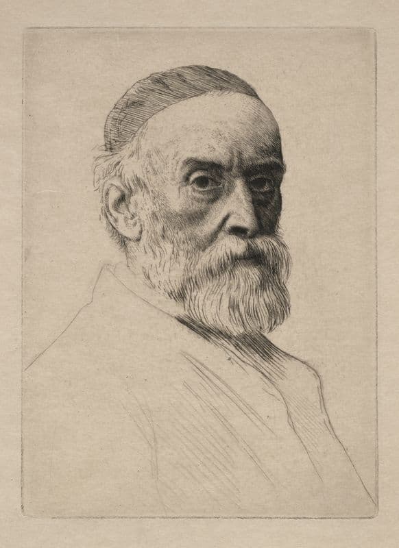George Frederic Watts as a canvas print