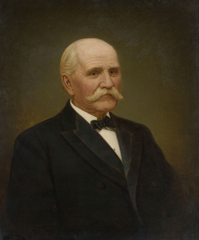 George Jarvis Brush (19th century) as a canvas print