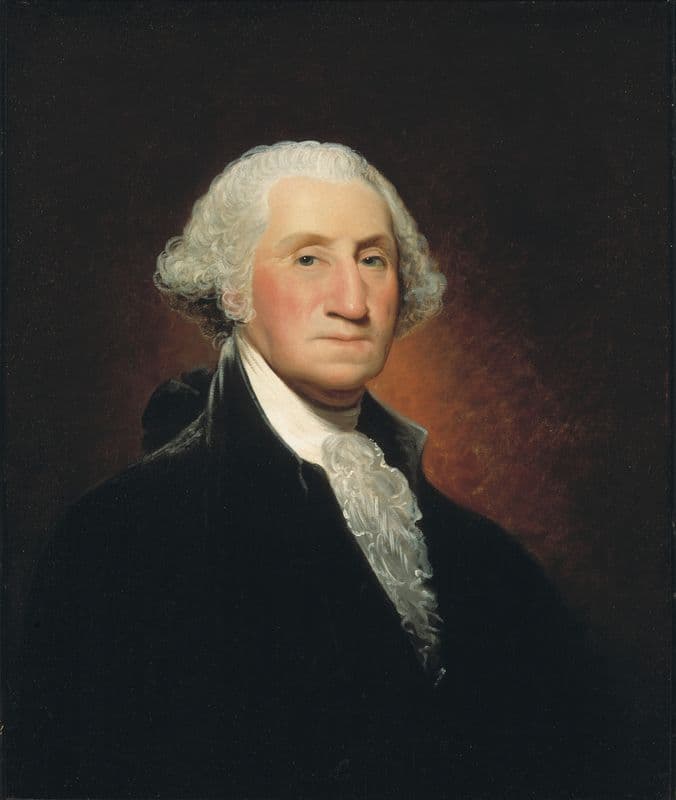 George Washington as a canvas print