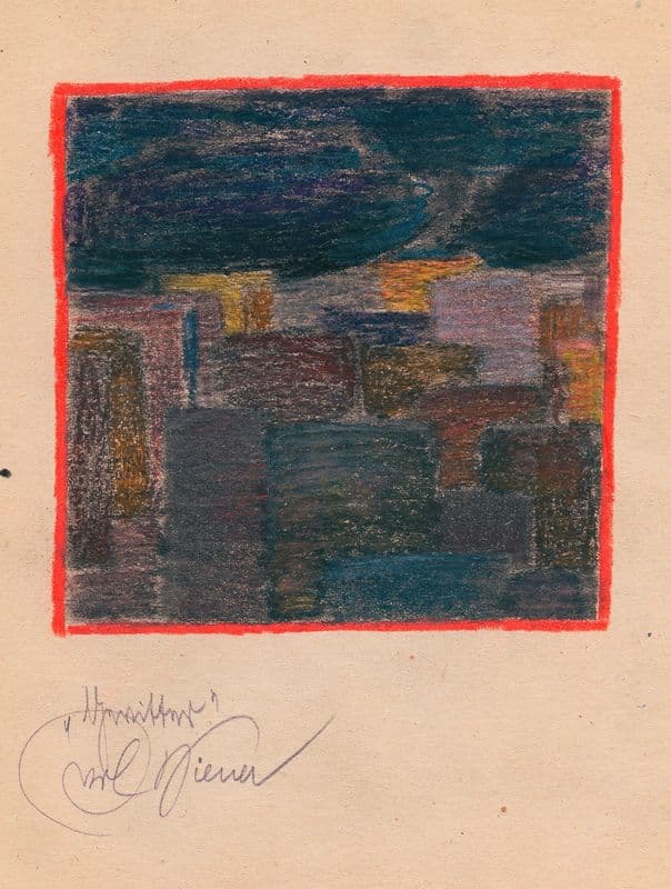 Gewitter (around 1923) as a canvas print