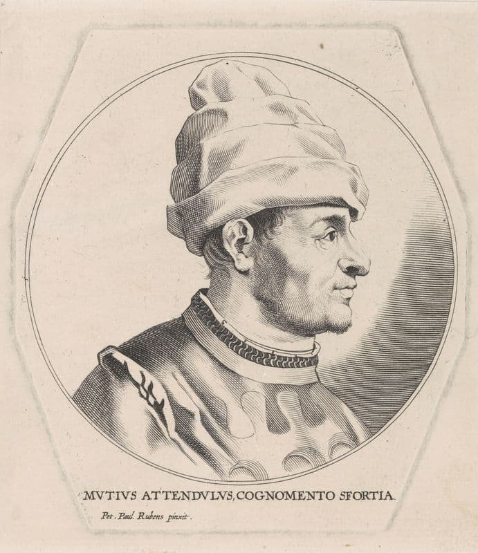 Giacomo Attendolo (1600 - 1675) as a canvas print