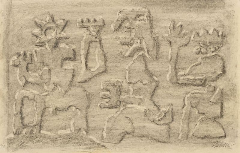 Gilgamesch XLVII as a canvas print