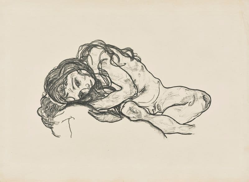 Girl (Mädchen) as a canvas print