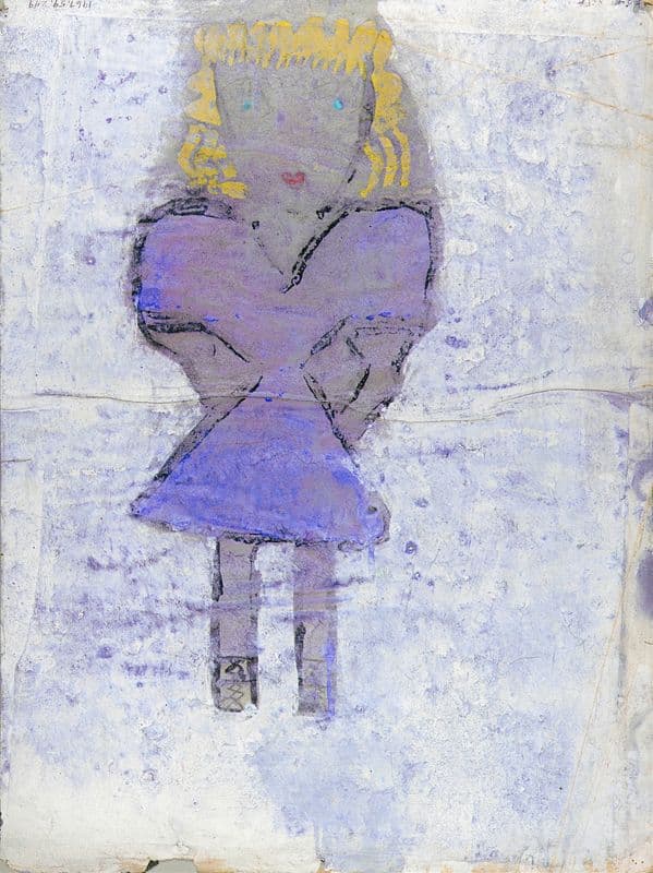 Girl with Blond Hair (ca. 1939-1940) as a canvas print