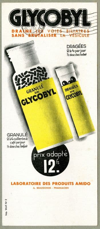 Glycobyl as a canvas print