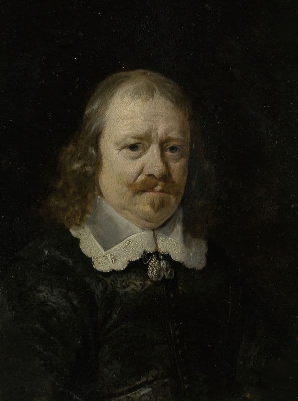 Godard van Reede (1588-1648), Lord of Nederhorst. Delegate of the Province of Utrecht at the Peace Conference at Münster (1646-48) (1646 - 1648) as a canvas print