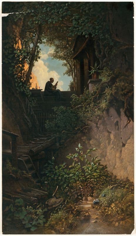 Golden Evening (ca. 1861–1897) as a canvas print