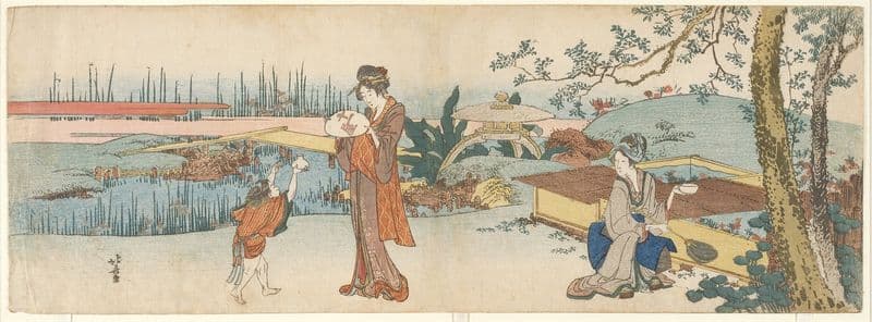 Goldfish Vendor (1800s) as a canvas print