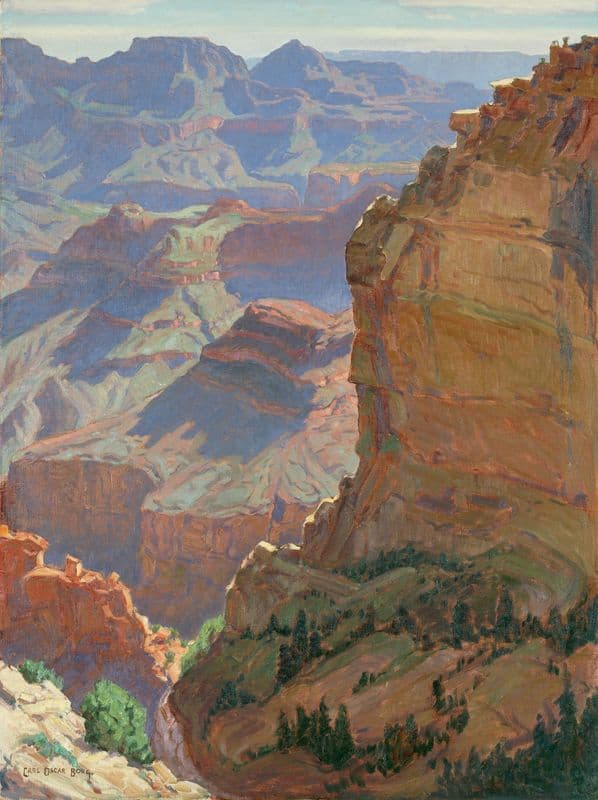Grand Canyon (ca. 1916-1932) as a canvas print