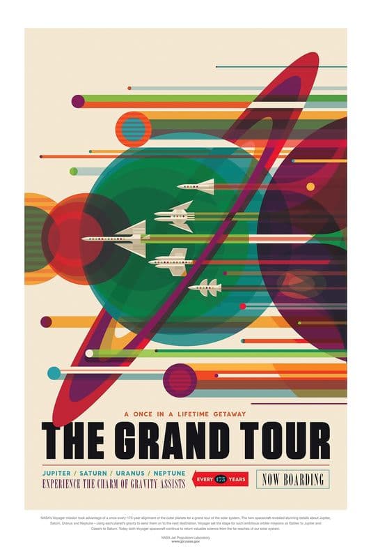 Grand Tour as a canvas print