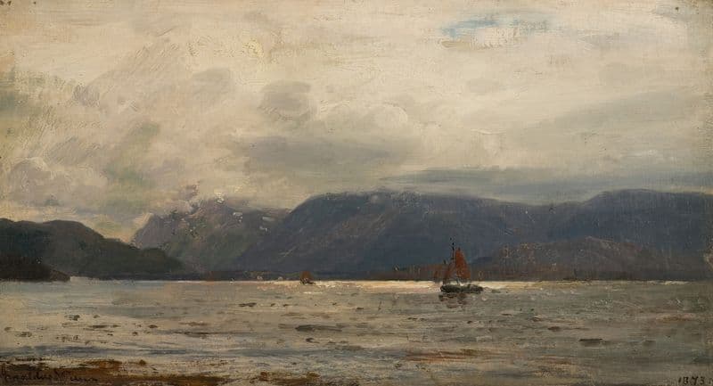 Gråvær, Ølve as a canvas print