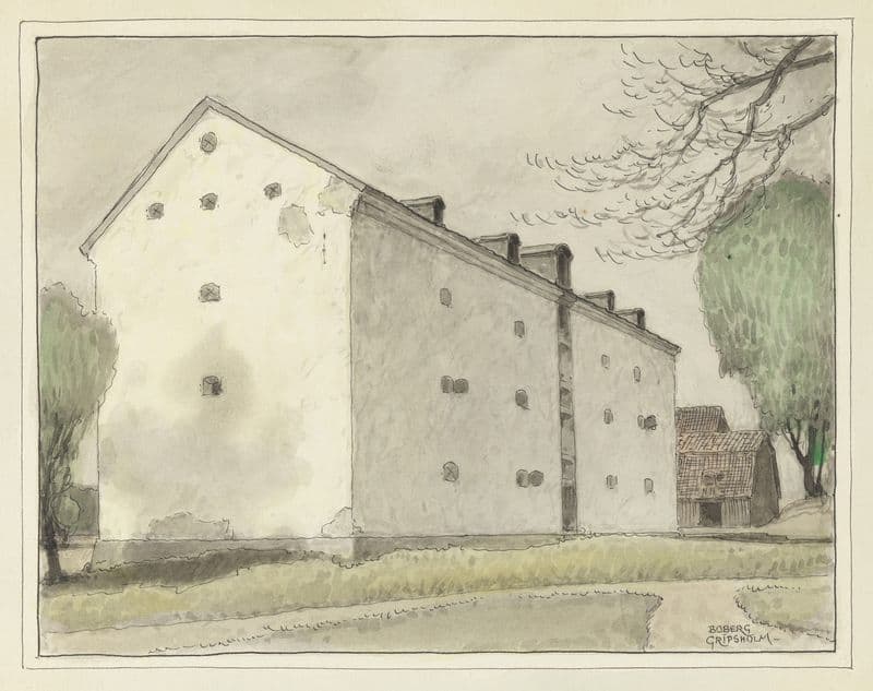 Gripsholm (1915-1924) as a canvas print